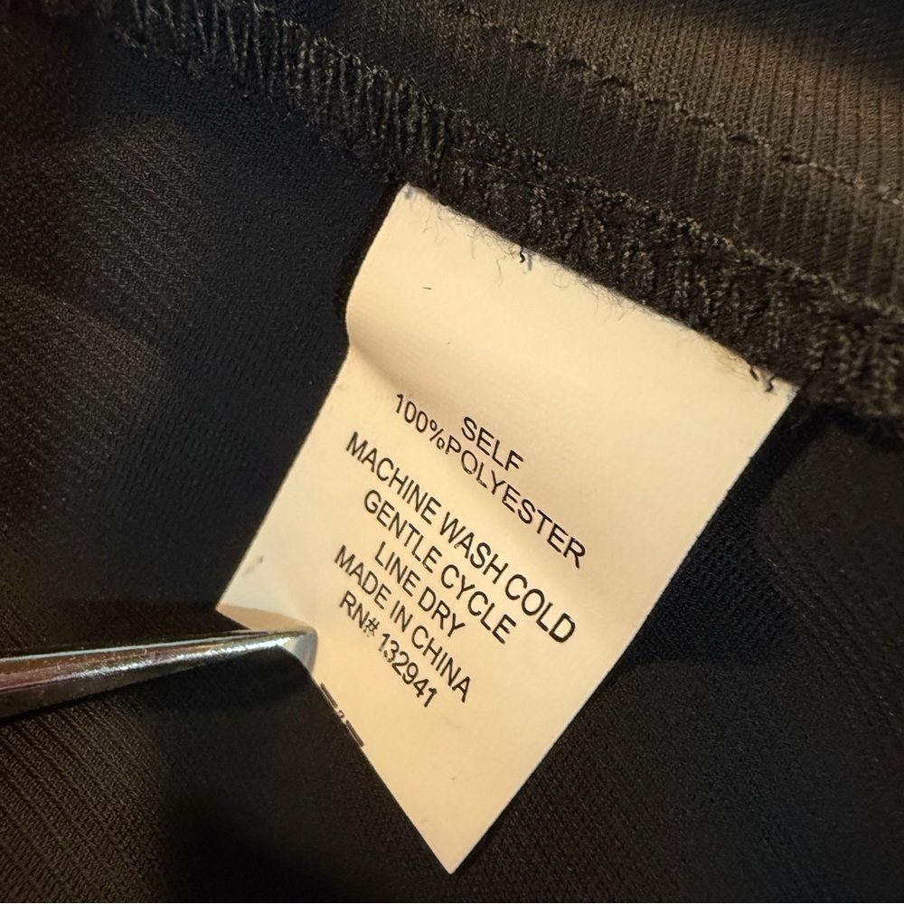NWT Amanda Uprichard ‘Analeigh’ Shirred Black Faux-Wrap Mini Dress Size XS - Picture 11 of 13
